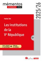 Les institutions de la Ve Republique