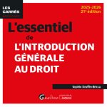 L essentiel de l introduction generale au droit