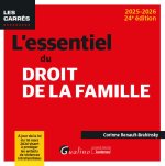 L essentiel du droit de la famille