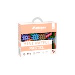 Klocki konstrukcyjne mini pastel 140 elementów