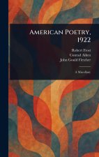 American Poetry, 1922