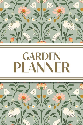 Garden Planner (Cottagecore Spring Mirrored Pattern)
