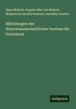 Mitteilungen des Naturwissenschaftlichen Vereines für Steiermark