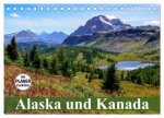 Alaska und Kanada (Tischkalender 2026 DIN A5 quer), CALVENDO Monatskalender