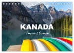 Kanada - Impressionen (Tischkalender 2026 DIN A5 quer), CALVENDO Monatskalender