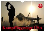 Kampfflugzeuge USA (Wandkalender 2026 DIN A4 quer), CALVENDO Monatskalender