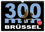 300mm - Brüssel (Wandkalender 2026 DIN A4 quer), CALVENDO Monatskalender