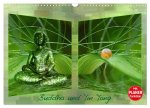 Buddha und Yin Yang (Wandkalender 2026 DIN A3 quer), CALVENDO Monatskalender