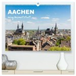 Aachen - ming Heämetstadt (hochwertiger Premium Wandkalender 2026 DIN A2 quer), Kunstdruck in Hochglanz