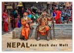 Nepal - das Dach der Welt (Wandkalender 2026 DIN A2 quer), CALVENDO Monatskalender