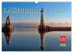 Leuchttürme - maritime Wegweiser in Deutschland (Wandkalender 2026 DIN A3 quer), CALVENDO Monatskalender