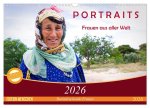 PORTRAITS - Frauen aus aller Welt (Wandkalender 2026 DIN A3 quer), CALVENDO Monatskalender