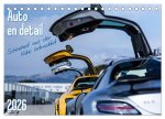 Auto en detail (Tischkalender 2026 DIN A5 quer), CALVENDO Monatskalender