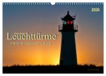 Leuchttürme - maritime Wegweiser weltweit (Wandkalender 2026 DIN A3 quer), CALVENDO Monatskalender