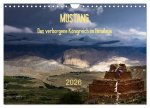 MUSTANG - das verborgene Königreich im Himalaya (Wandkalender 2026 DIN A4 quer), CALVENDO Monatskalender