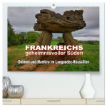 Frankreichs geheimnisvoller Süden - Dolmen und Menhire im Languedoc-Roussillon (hochwertiger Premium Wandkalender 2026 DIN A2 quer), Kunstdruck in Hoc