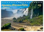 Iguazu Wasserfälle - Südamerika (Tischkalender 2026 DIN A5 quer), CALVENDO Monatskalender