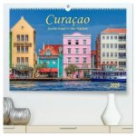 Curaçao - bunte Insel in der Karibik (hochwertiger Premium Wandkalender 2026 DIN A2 quer), Kunstdruck in Hochglanz