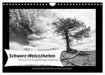 Schwarz-Weis(s)heiten (Wandkalender 2026 DIN A4 quer), CALVENDO Monatskalender