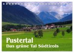 Pustertal - Das grüne Tal Südtirols (Tischkalender 2026 DIN A5 quer), CALVENDO Monatskalender
