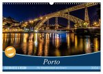 Porto - Die Handelsstadt am Douro (Wandkalender 2026 DIN A3 quer), CALVENDO Monatskalender