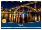 Porto - Die Handelsstadt am Douro (Wandkalender 2026 DIN A4 quer), CALVENDO Monatskalender