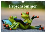 Froschsommer. Liebe, Sonne und Urlaub (Wandkalender 2026 DIN A4 quer), CALVENDO Monatskalender