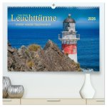 Leuchtürme - immer wieder faszinierend (hochwertiger Premium Wandkalender 2026 DIN A2 quer), Kunstdruck in Hochglanz
