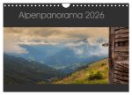 Alpenpanorama 2026 (Wandkalender 2026 DIN A4 quer), CALVENDO Monatskalender