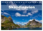 Skandinavien - Der mystische Norden (Tischkalender 2026 DIN A5 quer), CALVENDO Monatskalender