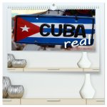 Cuba Real - Vielfalt der Karibik (hochwertiger Premium Wandkalender 2026 DIN A2 quer), Kunstdruck in Hochglanz