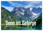Seen im Gebirge (Wandkalender 2026 DIN A2 quer), CALVENDO Monatskalender