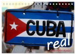 Cuba Real - Vielfalt der Karibik (Tischkalender 2026 DIN A5 quer), CALVENDO Monatskalender