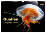 Quallen - einzigartige Wesen (Wandkalender 2026 DIN A3 quer), CALVENDO Monatskalender