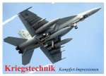 Kriegstechnik. Kampfjet-Impressionen (Wandkalender 2026 DIN A2 quer), CALVENDO Monatskalender