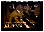 Klavier - Solo für zehn Finger (Wandkalender 2026 DIN A3 quer), CALVENDO Monatskalender