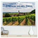 Eindrücke aus dem Elsass (hochwertiger Premium Wandkalender 2026 DIN A2 quer), Kunstdruck in Hochglanz