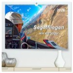 Segelfliegen - wie ein Vogel (hochwertiger Premium Wandkalender 2026 DIN A2 quer), Kunstdruck in Hochglanz