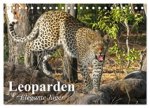 Leoparden. Elegante Jäger (Tischkalender 2026 DIN A5 quer), CALVENDO Monatskalender