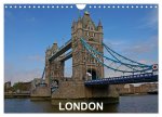 London (Wandkalender 2026 DIN A4 quer), CALVENDO Monatskalender