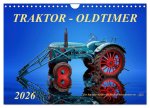 Traktor - Oldtimer (Wandkalender 2026 DIN A4 quer), CALVENDO Monatskalender