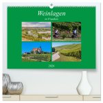 Weinlagen in Franken (hochwertiger Premium Wandkalender 2026 DIN A2 quer), Kunstdruck in Hochglanz