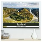 Saarland - unbekannte Schönheit (hochwertiger Premium Wandkalender 2026 DIN A2 quer), Kunstdruck in Hochglanz