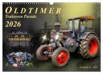 Oldtimer - Traktoren Parade (Wandkalender 2026 DIN A3 quer), CALVENDO Monatskalender