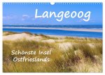 Langeoog - Schönste Insel Ostfrieslands (Wandkalender 2026 DIN A3 quer), CALVENDO Monatskalender