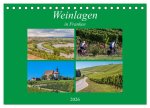 Weinlagen in Franken (Tischkalender 2026 DIN A5 quer), CALVENDO Monatskalender