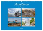Mainfähren in Franken (Wandkalender 2026 DIN A2 quer), CALVENDO Monatskalender