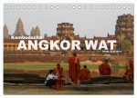 Kambodscha - Angkor Wat (Tischkalender 2026 DIN A5 quer), CALVENDO Monatskalender