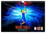 Basketball Fantasiewelten (Wandkalender 2026 DIN A4 quer), CALVENDO Monatskalender