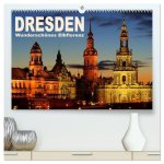 Dresden - Wunderschönes Elbflorenz (hochwertiger Premium Wandkalender 2026 DIN A2 quer), Kunstdruck in Hochglanz